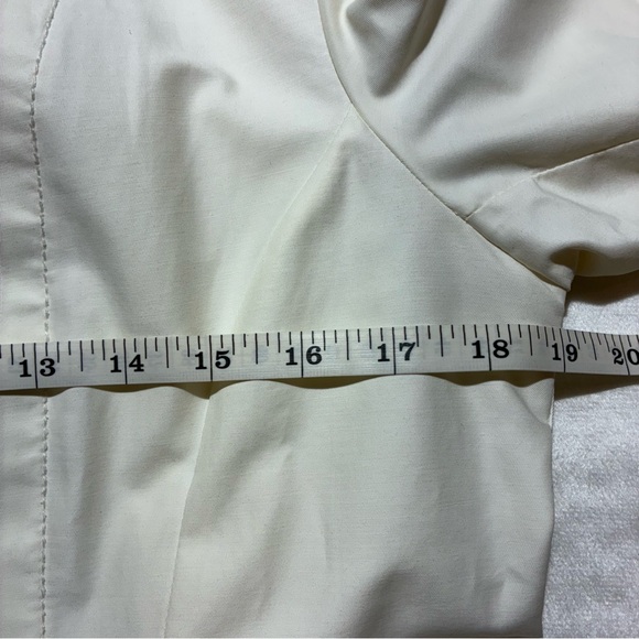 Laundry By Shelli Segal Cream Trench Coat with Pink Trimmings - Picture 12 of 12